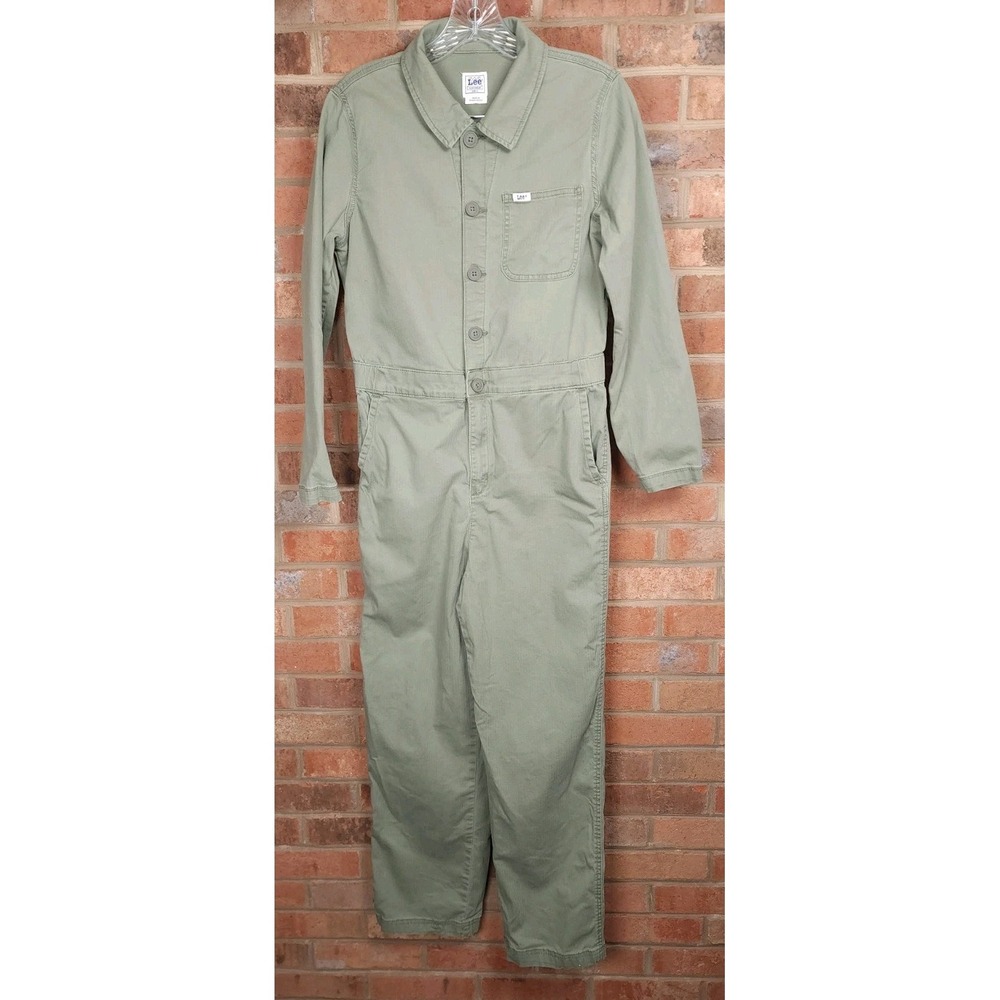 Lee Workwear Heritage Unionall Womens Small Mercantile Green Coveralls - Picture 1 of 8